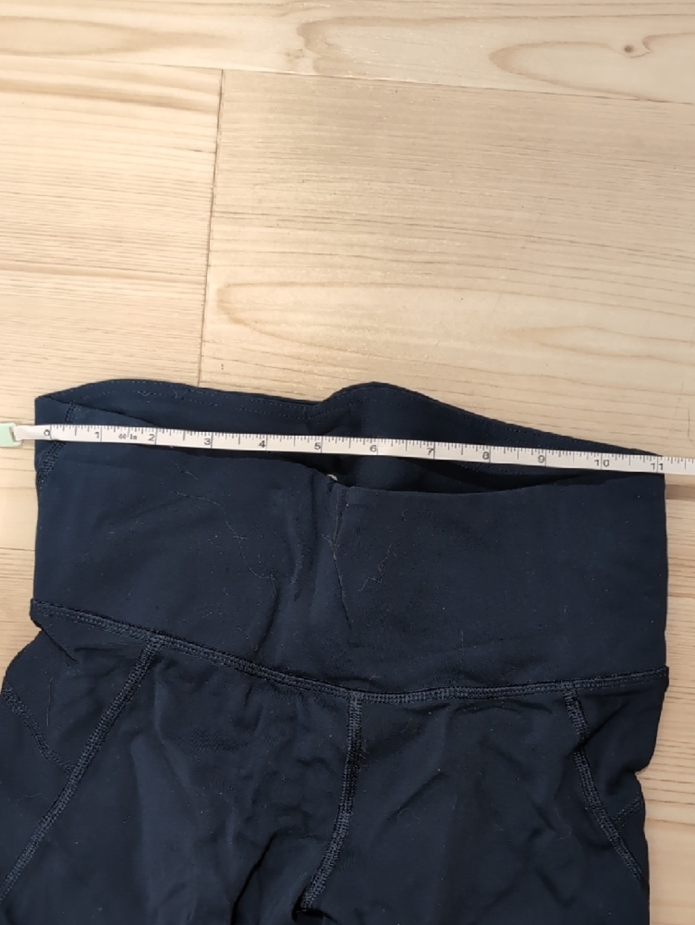 Athleta Cropped Deep Navy Performance Leggings - Picture 2 of 5